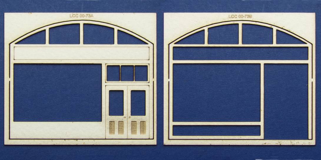 LCC 00-73 OO gauge under arch shop Shop for under arch panel LCC 00-72. Sold as a kit in two parts.